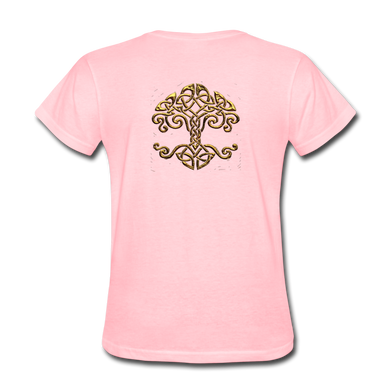 Celtic Tree Women's T-Shirt - pink