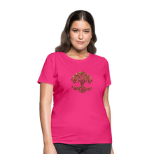Carica l&#39;immagine nel visualizzatore di Gallery, Celtic Tree Women&#39;s T-Shirt - fuchsia