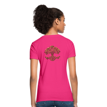 Carica l&#39;immagine nel visualizzatore di Gallery, Celtic Tree Women&#39;s T-Shirt - fuchsia