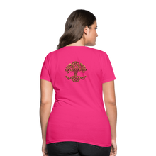 Carica l&#39;immagine nel visualizzatore di Gallery, Celtic Tree Women&#39;s T-Shirt - fuchsia
