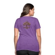 Carica l&#39;immagine nel visualizzatore di Gallery, Celtic Tree Women&#39;s T-Shirt - purple heather
