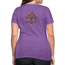 Carica l&#39;immagine nel visualizzatore di Gallery, Celtic Tree Women&#39;s T-Shirt - purple heather