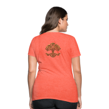 Carica l&#39;immagine nel visualizzatore di Gallery, Celtic Tree Women&#39;s T-Shirt - heather coral