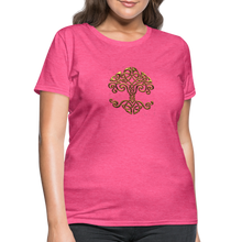 Carica l&#39;immagine nel visualizzatore di Gallery, Celtic Tree Women&#39;s T-Shirt - heather pink
