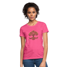 Carica l&#39;immagine nel visualizzatore di Gallery, Celtic Tree Women&#39;s T-Shirt - heather pink