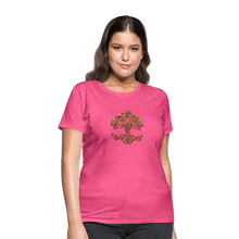 Carica l&#39;immagine nel visualizzatore di Gallery, Celtic Tree Women&#39;s T-Shirt - heather pink