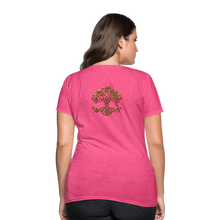 Carica l&#39;immagine nel visualizzatore di Gallery, Celtic Tree Women&#39;s T-Shirt - heather pink
