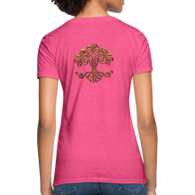 Carica l&#39;immagine nel visualizzatore di Gallery, Celtic Tree Women&#39;s T-Shirt - heather pink