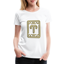 Load image into Gallery viewer, Aries Women’s Premium T-Shirt - white