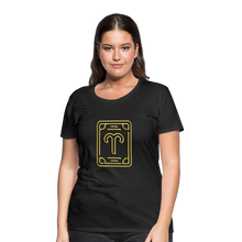 Load image into Gallery viewer, Aries Women’s Premium T-Shirt - black