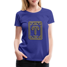 Load image into Gallery viewer, Aries Women’s Premium T-Shirt - royal blue
