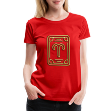 Load image into Gallery viewer, Aries Women’s Premium T-Shirt - red