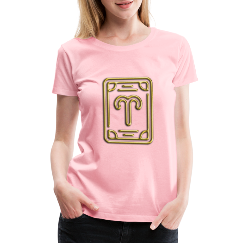 Aries Women’s Premium T-Shirt - pink