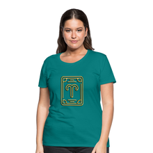 Load image into Gallery viewer, Aries Women’s Premium T-Shirt - teal
