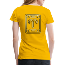 Load image into Gallery viewer, Aries Women’s Premium T-Shirt - sun yellow
