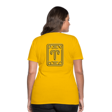 Load image into Gallery viewer, Aries Women’s Premium T-Shirt - sun yellow