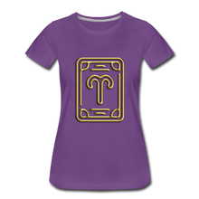 Load image into Gallery viewer, Aries Women’s Premium T-Shirt - purple