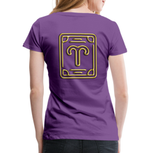 Load image into Gallery viewer, Aries Women’s Premium T-Shirt - purple