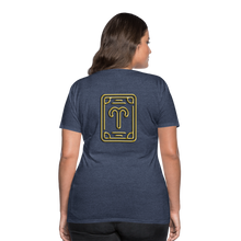 Load image into Gallery viewer, Aries Women’s Premium T-Shirt - heather blue