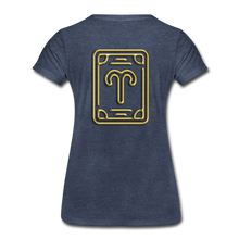 Load image into Gallery viewer, Aries Women’s Premium T-Shirt - heather blue