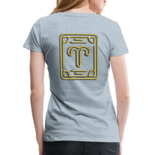Load image into Gallery viewer, Aries Women’s Premium T-Shirt - heather ice blue