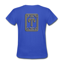 Load image into Gallery viewer, Aries Gold Women&#39;s T-Shirt - royal blue