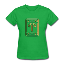 Load image into Gallery viewer, Aries Gold Women&#39;s T-Shirt - bright green