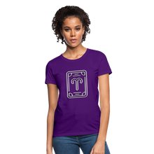 Carica l&#39;immagine nel visualizzatore di Gallery, Aries Chrome Women&#39;s T-Shirt - purple