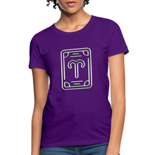 Carica l&#39;immagine nel visualizzatore di Gallery, Aries Chrome Women&#39;s T-Shirt - purple