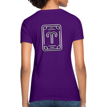 Carica l&#39;immagine nel visualizzatore di Gallery, Aries Chrome Women&#39;s T-Shirt - purple