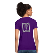 Carica l&#39;immagine nel visualizzatore di Gallery, Aries Chrome Women&#39;s T-Shirt - purple