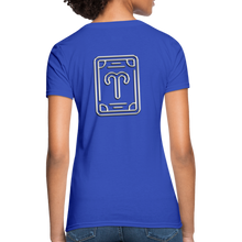 Carica l&#39;immagine nel visualizzatore di Gallery, Aries Chrome Women&#39;s T-Shirt - royal blue