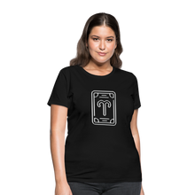Carica l&#39;immagine nel visualizzatore di Gallery, Aries Chrome Women&#39;s T-Shirt - black