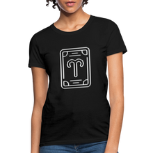 Carica l&#39;immagine nel visualizzatore di Gallery, Aries Chrome Women&#39;s T-Shirt - black