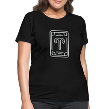Carica l&#39;immagine nel visualizzatore di Gallery, Aries Chrome Women&#39;s T-Shirt - black