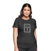 Carica l&#39;immagine nel visualizzatore di Gallery, Aries Chrome Women&#39;s T-Shirt - heather black