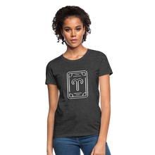 Carica l&#39;immagine nel visualizzatore di Gallery, Aries Chrome Women&#39;s T-Shirt - heather black