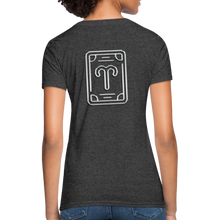 Carica l&#39;immagine nel visualizzatore di Gallery, Aries Chrome Women&#39;s T-Shirt - heather black