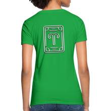Carica l&#39;immagine nel visualizzatore di Gallery, Aries Chrome Women&#39;s T-Shirt - bright green