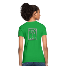 Carica l&#39;immagine nel visualizzatore di Gallery, Aries Chrome Women&#39;s T-Shirt - bright green