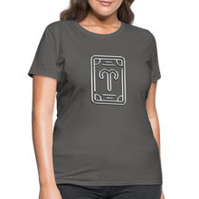 Carica l&#39;immagine nel visualizzatore di Gallery, Aries Chrome Women&#39;s T-Shirt - charcoal
