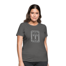Carica l&#39;immagine nel visualizzatore di Gallery, Aries Chrome Women&#39;s T-Shirt - charcoal