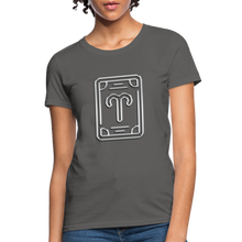 Carica l&#39;immagine nel visualizzatore di Gallery, Aries Chrome Women&#39;s T-Shirt - charcoal