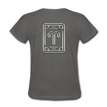 Carica l&#39;immagine nel visualizzatore di Gallery, Aries Chrome Women&#39;s T-Shirt - charcoal