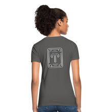 Carica l&#39;immagine nel visualizzatore di Gallery, Aries Chrome Women&#39;s T-Shirt - charcoal