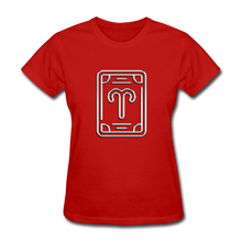 Carica l&#39;immagine nel visualizzatore di Gallery, Aries Chrome Women&#39;s T-Shirt - red