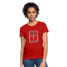 Carica l&#39;immagine nel visualizzatore di Gallery, Aries Chrome Women&#39;s T-Shirt - red