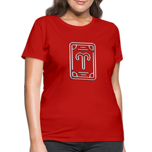 Carica l&#39;immagine nel visualizzatore di Gallery, Aries Chrome Women&#39;s T-Shirt - red