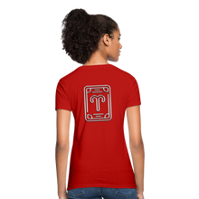 Carica l&#39;immagine nel visualizzatore di Gallery, Aries Chrome Women&#39;s T-Shirt - red