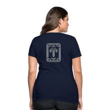Carica l&#39;immagine nel visualizzatore di Gallery, Aries Chrome Women&#39;s T-Shirt - navy